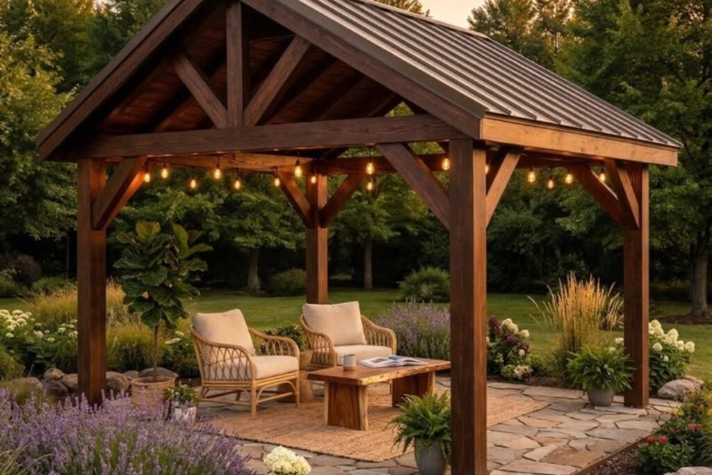 What Is a Timber Frame Pavilion?