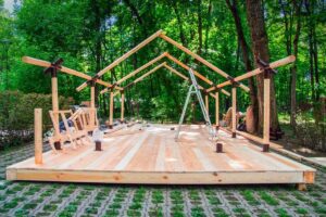 Timber Frame Pavilion Kits