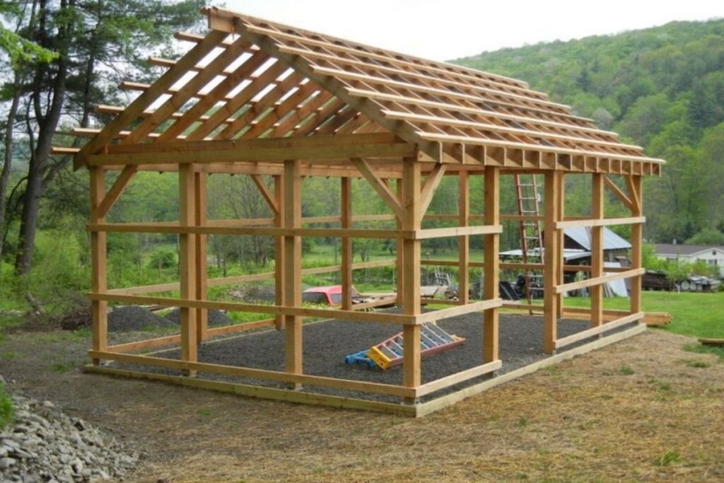 pole barn construction steps