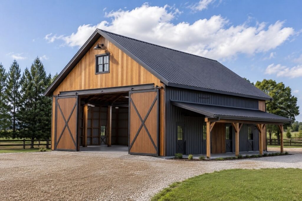 pole barn construction steps